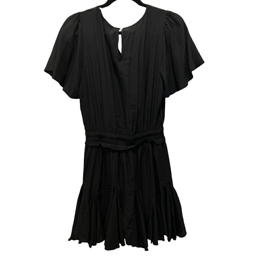 Revolve Black Country Western Rodeo Romper Dress Size Small